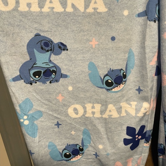 Disney Stitch Womans Pajamas - Blue - Picture 2 of 8